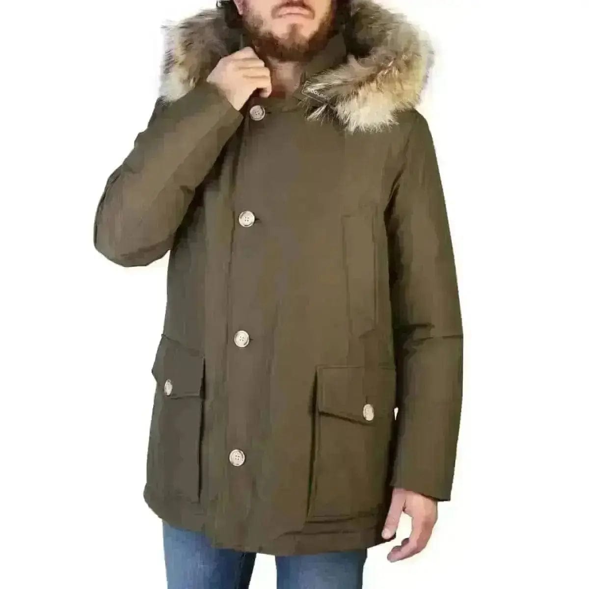 Jag Couture London S Woolrich - ARCTIC-ANORAK-484 - Green