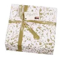 Jag Couture London Splatter Design Gift Wrapped Ballotin Of Assorted Belgian Chocolates