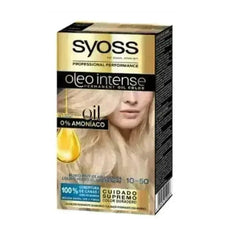 Jag Couture London Syoss Oleo Intense Permanent Hair Color 10-50 Light Ash Blonde