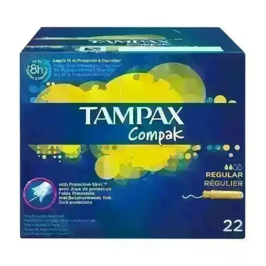 Jag Couture London Tampax Compak Regular 22 Units