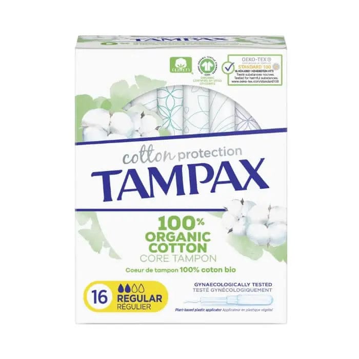 Jag Couture London Tampax Organic Regular Tampon 16 Units