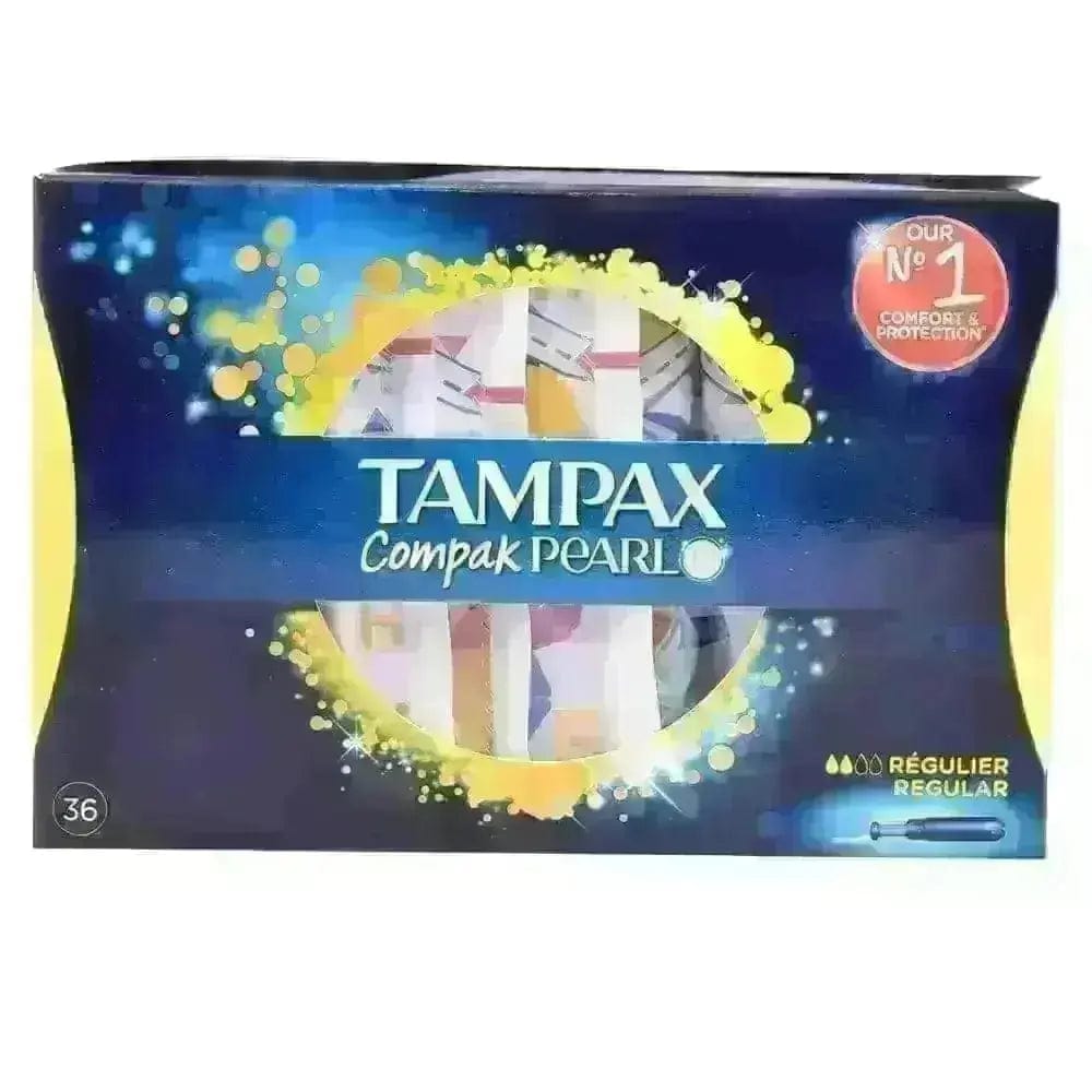 Jag Couture London Tampax Pearl Compak Regular 36 Units