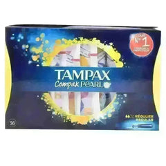 Jag Couture London Tampax Pearl Compak Regular 36 Units