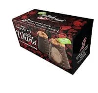 Jag Couture London Vegan Friendly Dark Chocolate Truffle Walnut Whirls Twin Pack