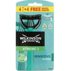 Jag Couture London Wilkinson Extreme3 Disposable Razor 8 Units