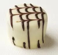 Jag Couture London Zebra - Hazelnut Praline With Mocha In White Chocolate 21.6G