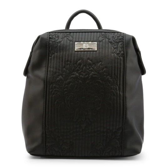 shopify Backpack Laura Biagiotti - Jessa_LB21W-110-3 - Black - Jag Couture London Luxury Fashion Stores - London - New York - Ontario