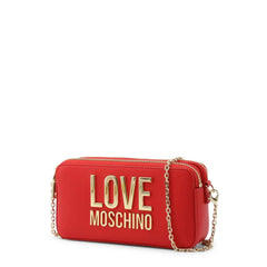 shopify Clutch Love Moschino - JC5609PP1FLJ0 - Red - Jag Couture London Luxury Fashion Stores - London - New York - Ontario