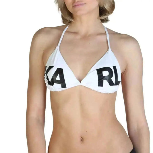 shopify Swimsuit Karl Lagerfeld - KL21WTP05 - White