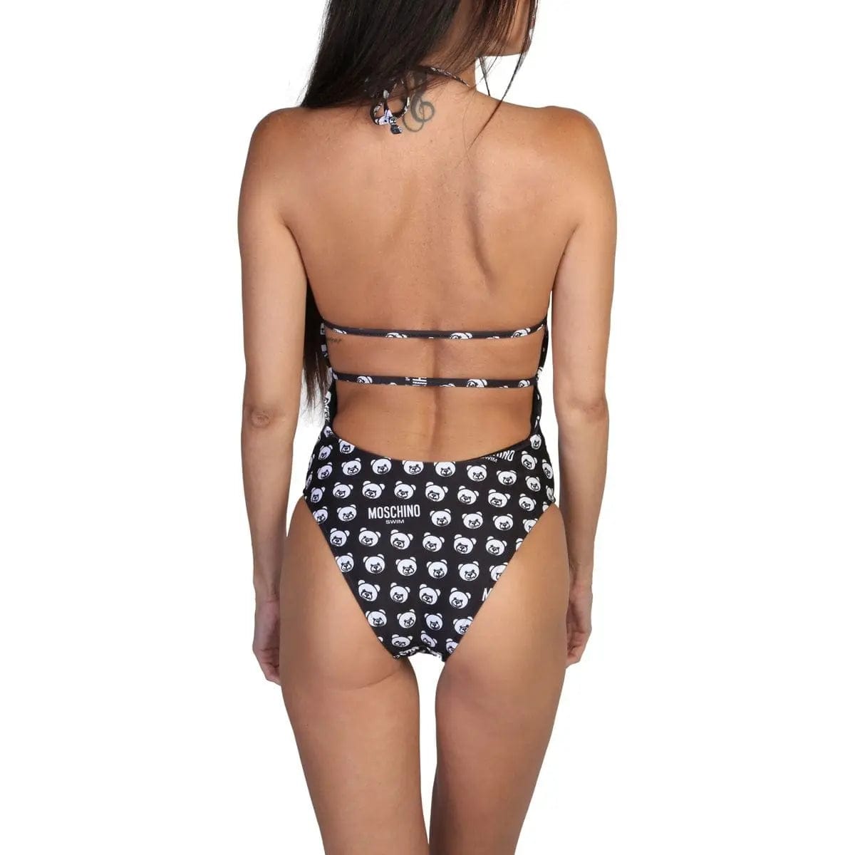 shopify Swimsuit Moschino - A4934-9406 - Black - Jag Couture London Luxury Fashion Stores - London - New York - Ontario