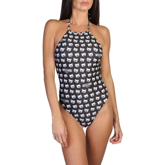 shopify Swimsuit Moschino - A4934-9406 - Black - Jag Couture London Luxury Fashion Stores - London - New York - Ontario