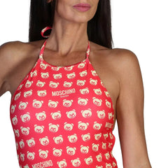 shopify Swimsuit Moschino - A4934-9406 - Pink - Jag Couture London Luxury Fashion Stores - London - New York - Ontario