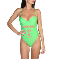 shopify Swimsuit Moschino - A4985-4901 - Green - Jag Couture London Luxury Fashion Stores - London - New York - Ontario