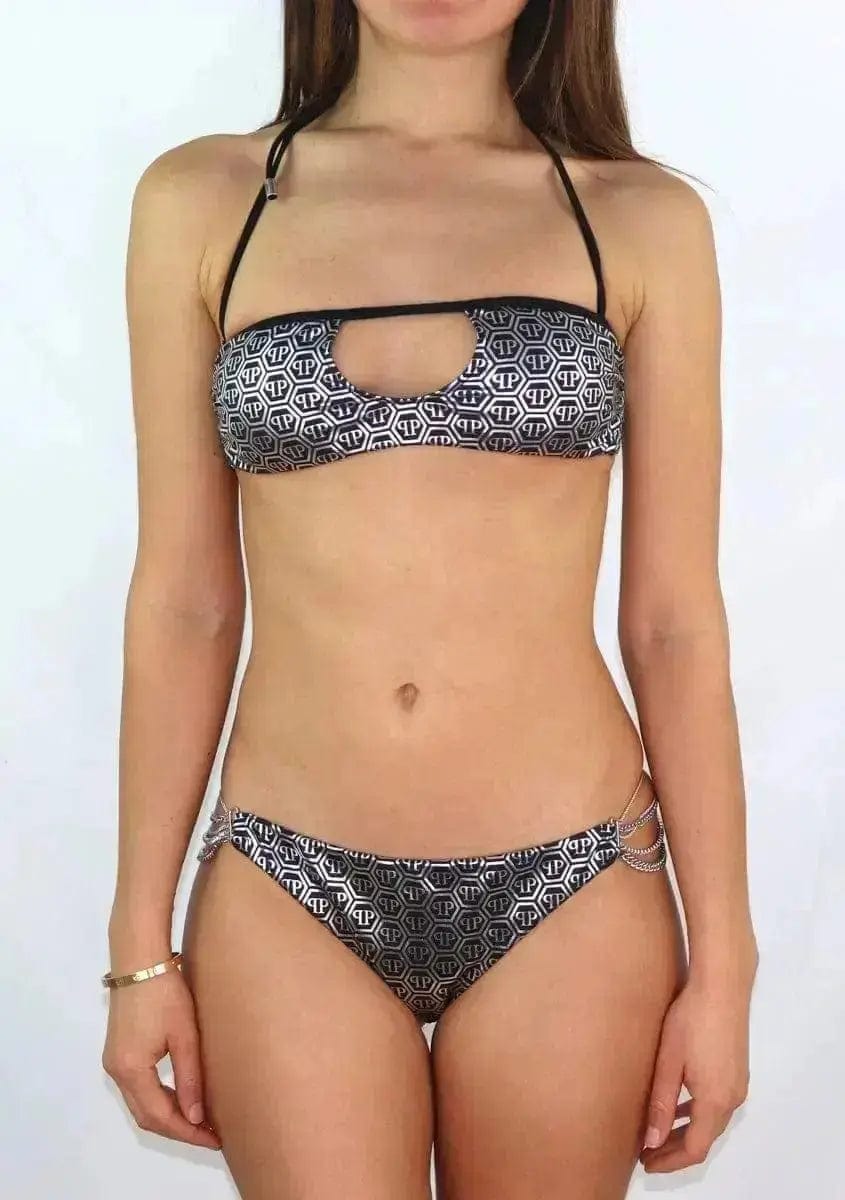 shopify Swimsuit Philipp Plein - CDPPF0 - Grey - Jag Couture London Luxury Fashion Stores - London - New York - Ontario